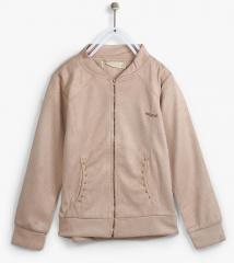 Tiny Girl Beige Sweat Jacket girls