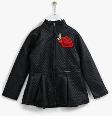 Tiny Girl Black Winter Jacket girls