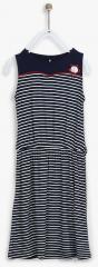 Tiny Girl Navy Blue Casual Dress girls