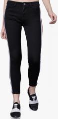 Tokyo Talkies Black Mid Rise Skinny Fit Jeans women