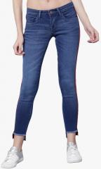 Tokyo Talkies Blue Mid Rise Jeans women