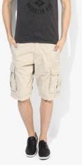 Tom Tailor Beige Regular Fit Shorts men