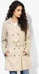 Tom Tailor Beige Solid Blazer women