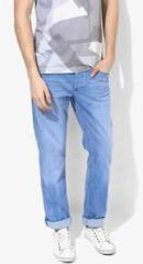 Tom Tailor Blue Washed Regular Fit Regular Fit Jeans men