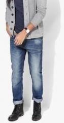 Tom Tailor Blue Washed Slim Fit Jeans men