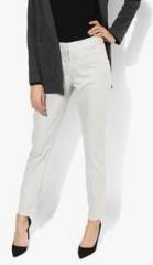 Tom Tailor Grey Solid Chinos women