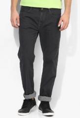 Tom Tailor Grey Solid Regular Fit Jeans men