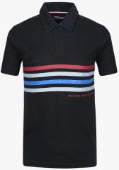 Tommy Hilfiger Black Regular Fit Polo T Shirt boys