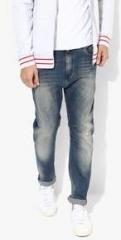 Tommy Hilfiger Blue Low Rise Narrow Fit Jeans men