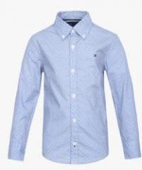 Tommy Hilfiger Blue Regular Fit Casual Shirt boys