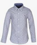 Tommy Hilfiger Grey Casual Shirt Boys