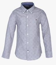 Tommy Hilfiger Grey Casual Shirt boys