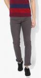 Tommy Hilfiger Grey Solid Slim Fit Jeans Men