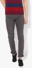 Tommy Hilfiger Grey Solid Slim Fit Jeans men