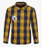 Tommy Hilfiger Mustard Yellow Casual Shirt boys