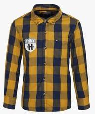 Tommy Hilfiger Mustard Yellow Casual Shirt boys