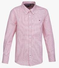 Tommy Hilfiger Pink Casual Shirt boys