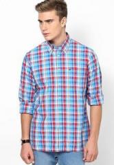 Tommy Hilfiger Red Regular Fit Casual Shirt men