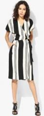 Topshop Stripe Wrap Dress women