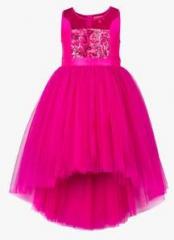 Toy Balloon Kids Fuchsia Embellished Party Dress girls