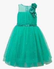 Toy Balloon Kids Green Party Dress girls