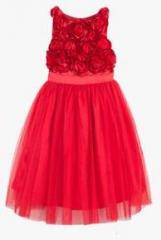 Toy Balloon Kids Red Party Dress girls