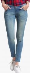 Trend Arrest Blue Low Rise Slim Fit Jeans women