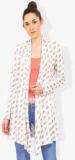 Trend Arrest Off White Printed Shrug Women