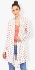 Trend Arrest Off White Printed Shrug women