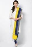 Trishaa By Pantaloons White Cotton Kurta With Dupatta women