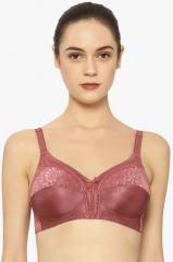 Triumph Pink Satin Finish Non Padded T Shirt Bra women