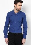 Turtle Checked Blue Formal Shirt Men