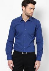 Turtle Checked Blue Formal Shirt men