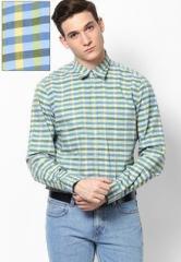 Turtle Checks Lemon Casual Shirt men