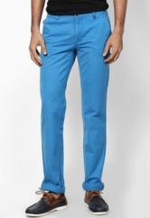 Turtle Solid Blue Chinos men