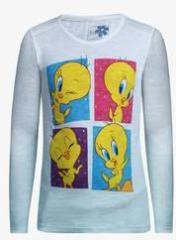 Tweety Grey Casual Top girls