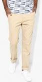 U S Polo Assn Beige Regular Fit Solid Chinos men