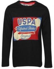 U S Polo Assn Black T Shirt boys