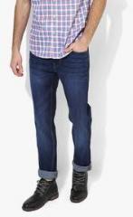 U S Polo Assn Blue Low Rise Slim Fit Jeans men