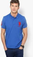 U S Polo Assn Blue Polo T Shirts men