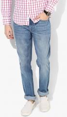 U S Polo Assn Denim Co Blue Mid Rise Regular Fit Jeans men