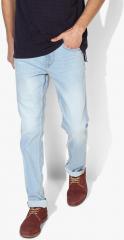 U S Polo Assn Denim Co Blue Skinny Fit Mid Rise Clean Look Jeans men