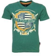 U S Polo Assn Green T Shirt boys