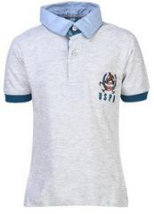 U S Polo Assn Grey Polo Shirt boys