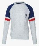 U S Polo Assn Grey Sweater Boys