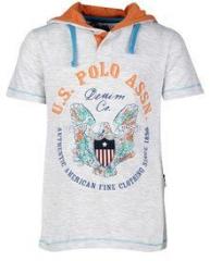 U S Polo Assn Grey T Shirt boys