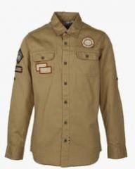 U S Polo Assn Khaki Casual Shirt boys