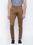 U S Polo Assn Khaki Slim Fit Solid Chinos men