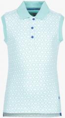 U S Polo Assn Kids Aqua Blue Casual Top girls