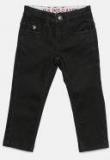 U S Polo Assn Kids Black Regular Fit Mid Rise Clean Look Jeans Boys